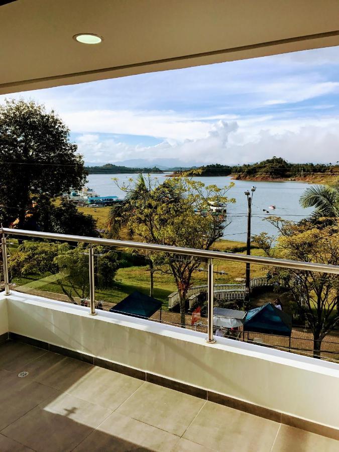 Aptos Vista Al Embalse, Frente Al Lago, Restaurantes, Bares Guatape Ruang foto